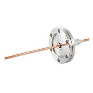 高電流 5kV - 110A 1個付き ICF70 フランジ  先端ねじ加工あり