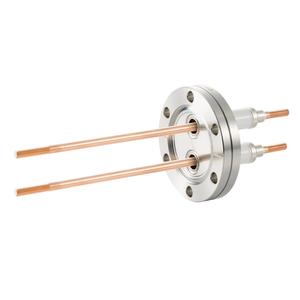 高電流 5kV - 110A 2個付き ICF70 フランジ  先端ねじ加工あり