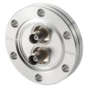 同軸 BNC-JJ 2個付き ICF70 フランジ