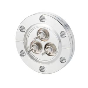 同軸 BNC-R-F 3個付き ICF70 フランジ