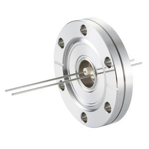 低電流 ステンレス コンパクトタイプ 5kV - 3A 2個付き ICF70 フランジ