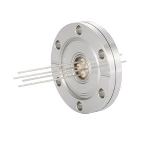 低電流 ステンレス コンパクトタイプ 5kV - 3A 4個付き ICF70 フランジ