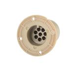 接続部品 真空側 PEEKパネルマウント型コネクタ BURNDY 8 PIN 用