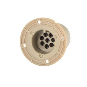 接続部品 真空側 PEEKパネルマウント型コネクタ BURNDY 8 PIN 用