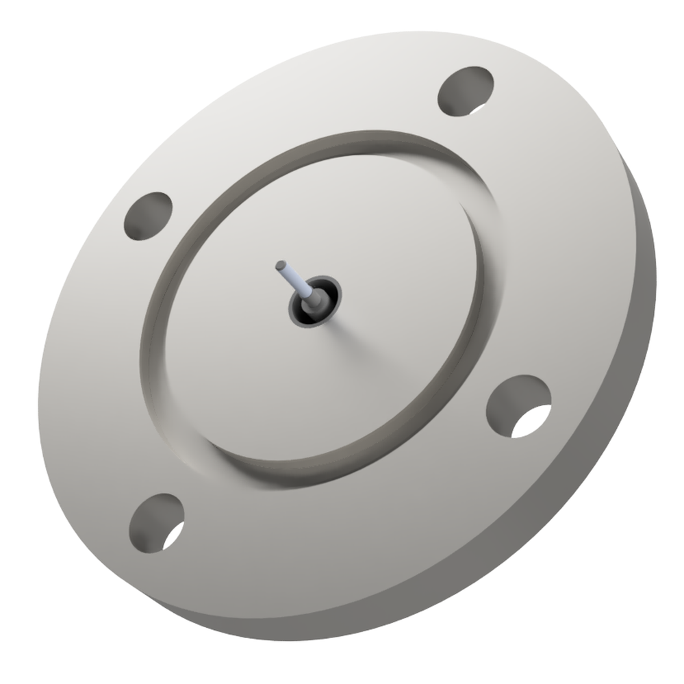 同軸 BNC-R-M2-SCREW 1個付き VG40 フランジ