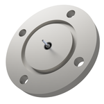 同軸 BNC-R-M2-SCREW 1個付き VG40 フランジ