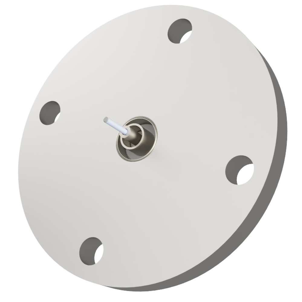 同軸 BNC-R-F-M2 1個付き VF40 フランジ