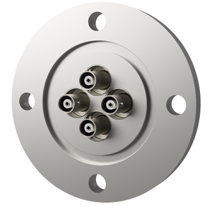 同軸 MHV-JJ 4個付き VG40 フランジ