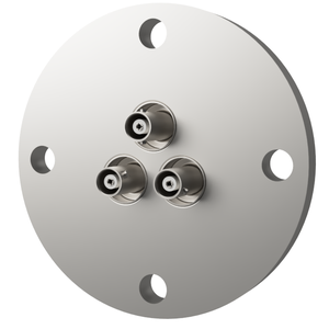 同軸 MHV-JJ 3個付き VF40 フランジ