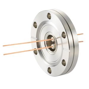 中電流 無酸素銅 コンパクトタイプ 5kV - 22A 2個付き ICF70 フランジ