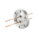 中電流 3kV - 35A シリコンプラグ接続タイプ 2個付き ICF70 フランジ 先端ねじ加工あり