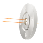 中電流 無酸素銅 コンパクトタイプ 5kV - 22A 2個付き VG40 フランジ
