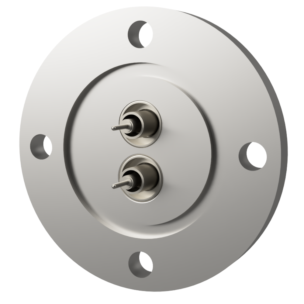 同軸 SHV-R-F 2個付き VG25フランジ