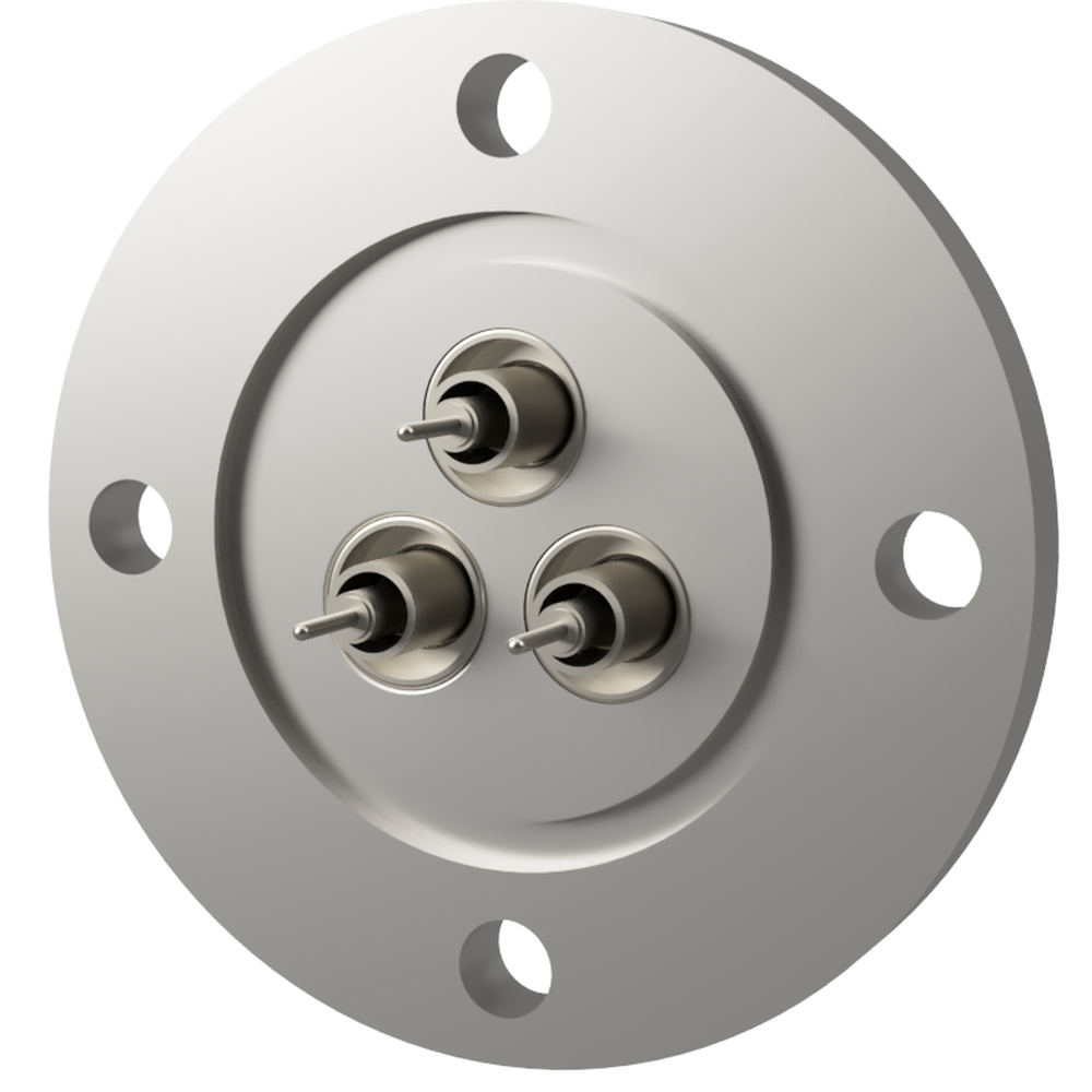 同軸 SHV-R-F 3個付き VG40フランジ