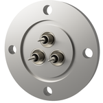 同軸 SHV-R-F 3個付き VG40フランジ