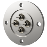 同軸 SHV-R-F 4個付き VG40フランジ