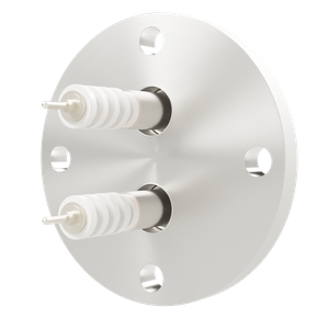 同軸 20kV-SHV-R 2個付き  VF40  フランジ