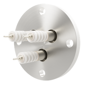 同軸 20kV-SHV-R 3個付き  VF40  フランジ