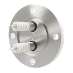 同軸 20kV-SHV-R 2個付き  VG40  フランジ