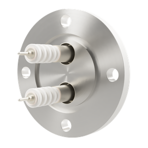 同軸 20kV-SHV-R 2個付き  VG40  フランジ