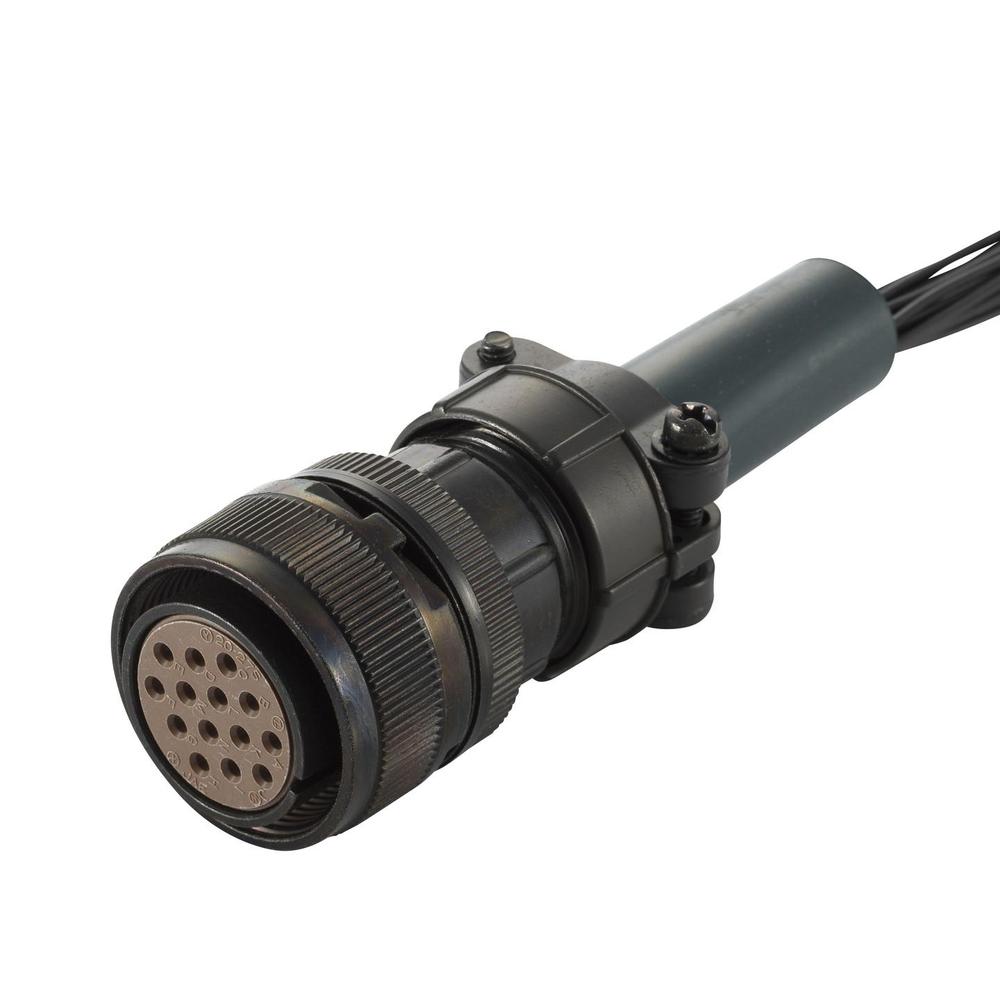 接続部品 大気側 プラグ+ポリエチレン被覆ケーブル付 MS 14PIN L=5000