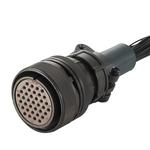 接続部品 大気側 プラグ+ポリエチレン被覆ケーブル付 MS 37PIN L=5000