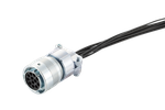 Connecting parts Atmosphere side Plug + Polyethylene covered cable BURNDY 12PIN L=2500
