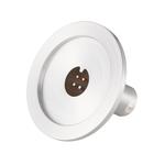 K熱電対 BURNDY 1対 電流導入端子2PIN NW40 フランジ ガイド付き