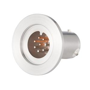 K熱電対 BURNDY 2対 電流導入端子4PIN NW25 フランジ ガイド付き