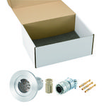 多ピン BURNDY 8 PIN NW/KF40 フランジ ガイド付き セット(耐熱温度250℃)