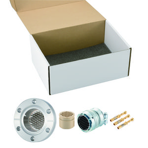 多ピン BURNDY 高電流 48 PIN ICF70 WG SET(耐熱温度250℃)