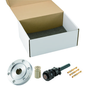 多ピン MS 4 PIN ICF70 フランジ ガイド付き セット(耐熱温度250℃)