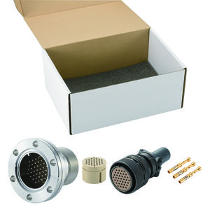 多ピン MS 37 PIN ICF70 フランジ ガイド付き セット(耐熱温度250℃)