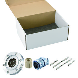 K熱電対 BURNDY 11対 ICF70 フランジ ガイド付き セット(耐熱温度250℃)