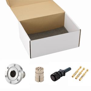 多ピン MS 10 PIN ICF70 フランジ ガイド付き セット(耐熱温度250℃)