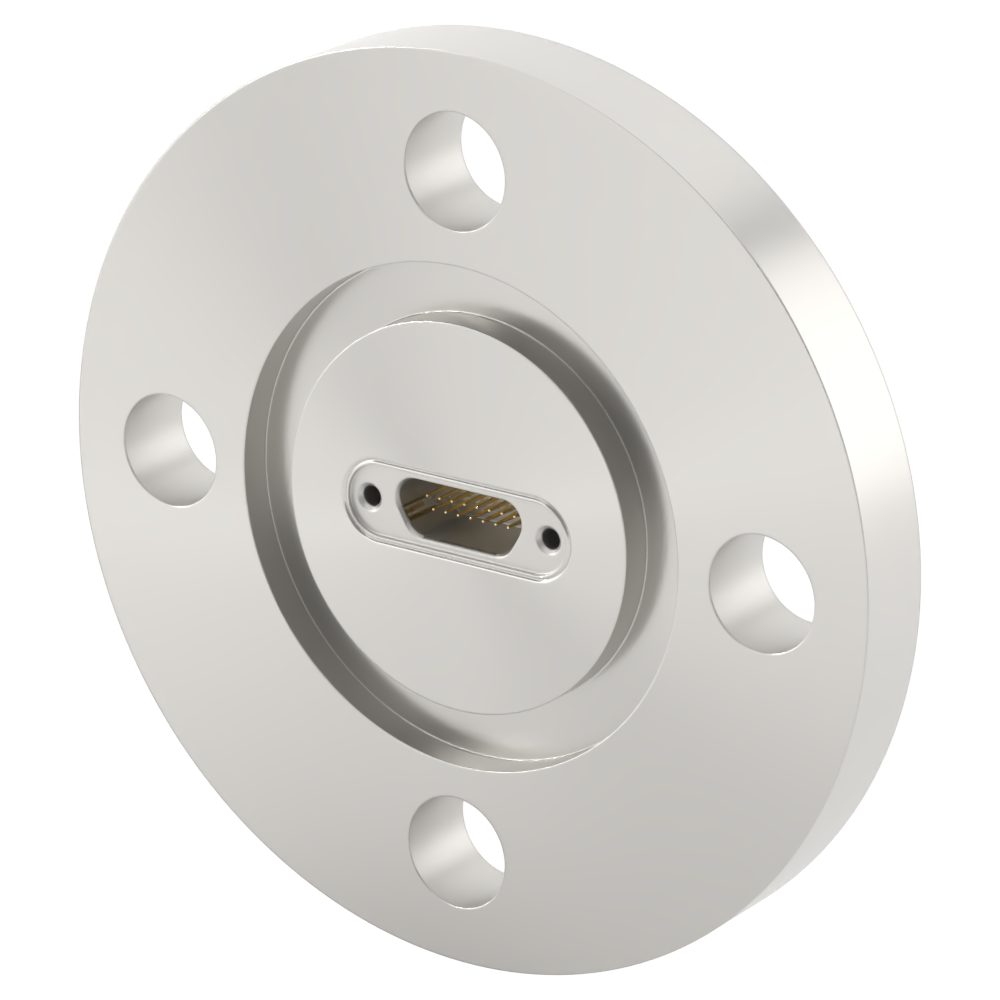多ピン Micro D-Sub (MIL-DTL-83513) 15PIN VG20 フランジ