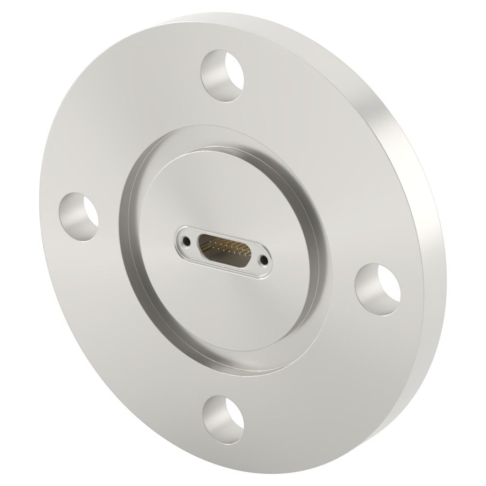多ピン Micro D-Sub (MIL-DTL-83513) 15PIN VG25 フランジ