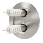 同軸 20kV-SHV-R 2個付き NW/KF50 フランジ