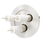 同軸 20kV-SHV-R 3個付き NW/KF50 フランジ