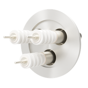 同軸 20kV-SHV-R 3個付き NW/KF50 フランジ