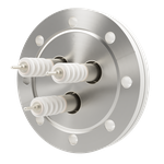 同軸 20kV-SHV-R 3個付き ICF114 フランジ