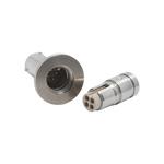 多ピン BURNDY 4 PIN NW/KF16 フランジ ガイド付き セット プッシュオンタイプ
