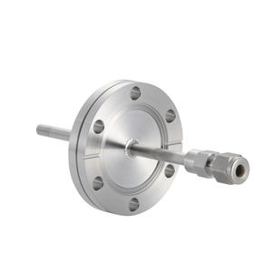 ICF70+1/4 水冷・ガス導入機 大気側：チューブ/真空側：Swagelok® X1