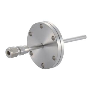 ICF70+1/4 水冷・ガス導入機 大気側：Swagelok®/真空側：チューブ X1