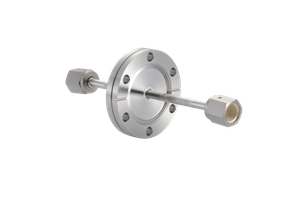 ICF70+3/8 水冷・ガス導入機 大気側：めすVCR®/真空側：めすVCR® X1