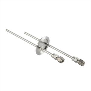 NW40+1/4 水冷・ガス導入機 大気側：チューブ/真空側：Swagelok® X2