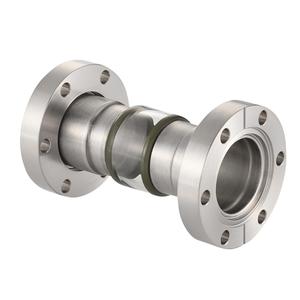 ICF70 ガラスアダプタ 1.5" SUS/ホウケイ酸ガラス/SUS L=111