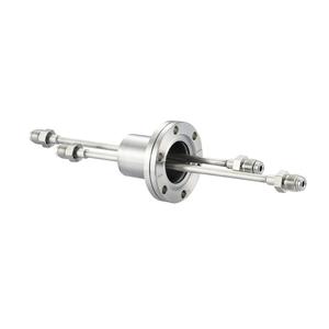 ICF70+1/4 液体窒素用導入機 大気側：おすVCR®/真空側：おすVCR®X2