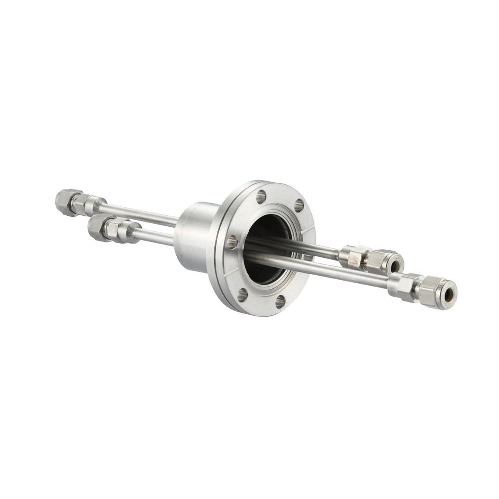 ICF70+1/4 液体窒素用導入機 大気側：Swagelok/真空側：SwagelokX2