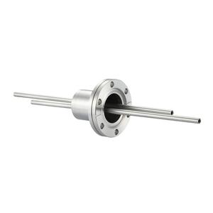 ICF70+1/4 液体窒素用導入機 大気側：チューブ/真空側：チューブX2